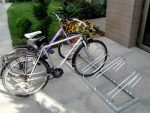 Bike Stand – 3 Bike – outdoor tables and benches