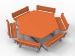Table&Bench III – outdoor tables and benches
