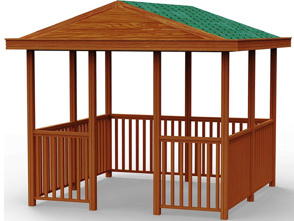 Wooden Gazebo Model 1 – wooden gazebo