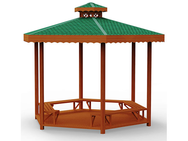 Wooden Gazebo Model 11 – wooden gazebo