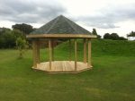 Wooden Gazebo Model 11 – wooden gazebo