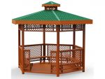 Wooden Gazebo Model 3 – wooden gazebo