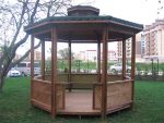 Wooden Gazebo Model 3 – wooden gazebo