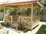 Wooden Gazebo Model 4 – wooden gazebo