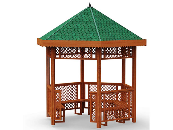 Wooden Gazebo Model 5 – wooden gazebo