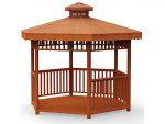 Wooden Gazebo Model 6 – wooden gazebo