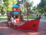 Ship – wooden children's playground
