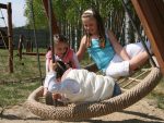 Hammock Swing – wooden children's playground