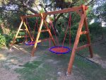 Hammock Swing – wooden children's playground