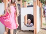 Labyrinth – wooden children's playground