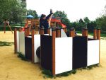 Labyrinth – wooden children's playground