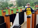 Labyrinth – wooden children's playground
