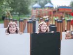 Labyrinth – wooden children's playground