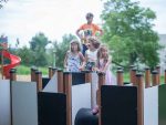 Labyrinth – wooden children's playground