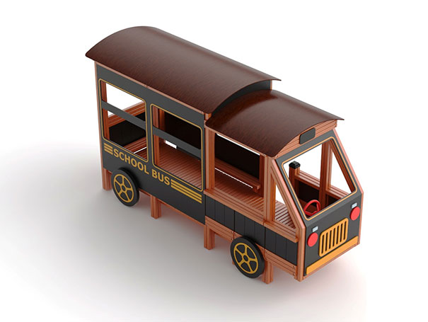 The Bus Earth Nature – natural wooden playground