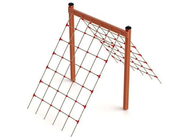 V-Net – wooden children's playground