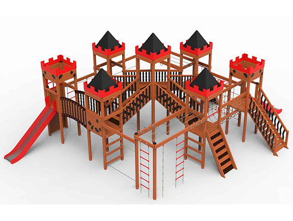 Winterfell – wooden castle playground