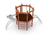 Fuji – natural wooden playground