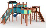 Astronomy – wooden children's playground