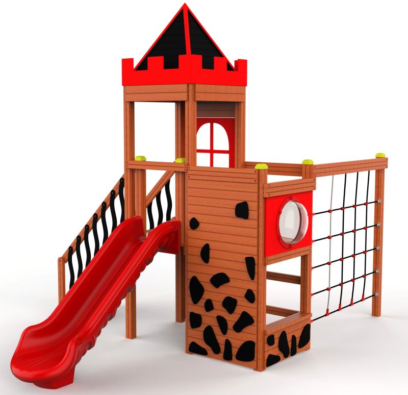 Crux Château – wooden castle playground