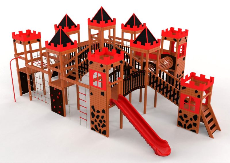 Westeros – wooden castle playground