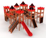 Westeros – wooden castle playground