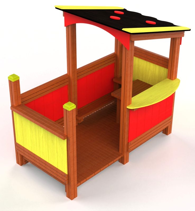 The Moors House – wooden children's playground