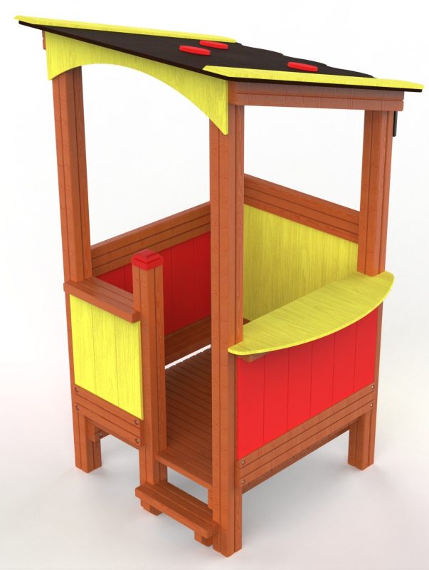 Game House – wooden children's playground