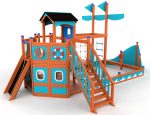 Ship – wooden children's playground