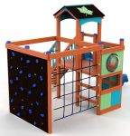 Leo – wooden children's playground