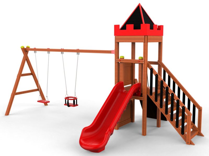 Pegasus Château – wooden castle playground
