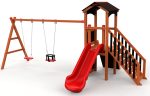 Pegasus Earth Nature – natural wooden playground