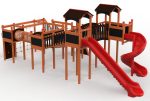 Pirate Star Earth Nature – natural wooden playground