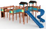 Pirate Star – wooden children's playground