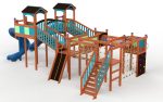 Pirate Star – wooden children's playground