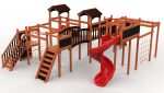 Space Ship Earth Nature – natural wooden playground