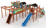 Space Ship – wooden children's playground