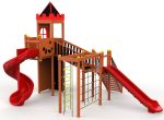Thunder Château – wooden castle playground