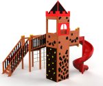 Thunder Château – wooden castle playground