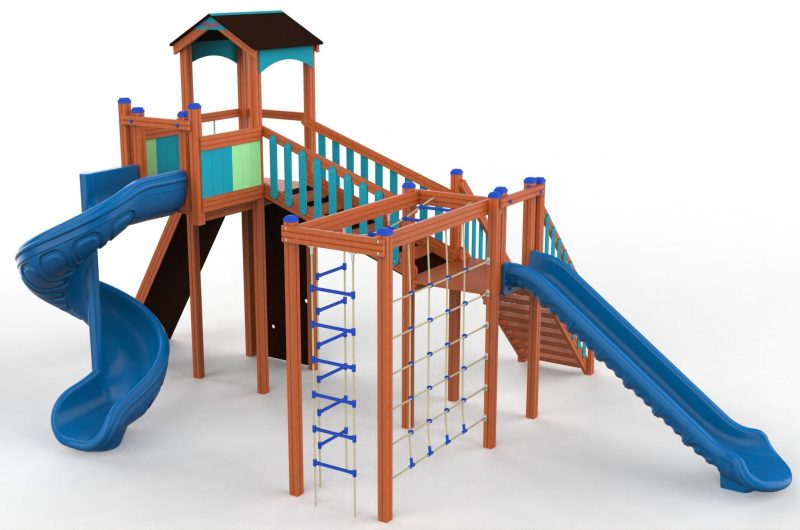 Thunder – wooden children's playground