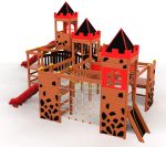 Vertigo Castle – wooden castle playground