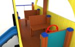 Taxi – wooden children's playground