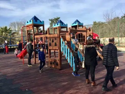 Wooden playground — Elysee