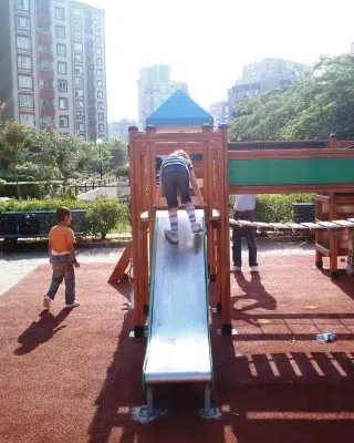 Wooden playground — Elysee