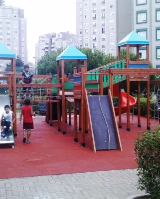 Wooden playground — Elysee