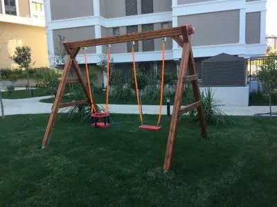 Wooden swing set — Elysee