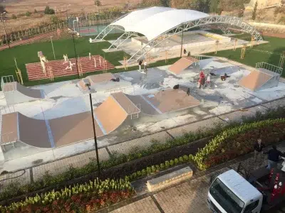 Skatepark and ramps — Elysee
