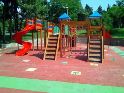 Wooden playground — Elysee