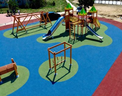 Playground layout and landscaping — Elysee
