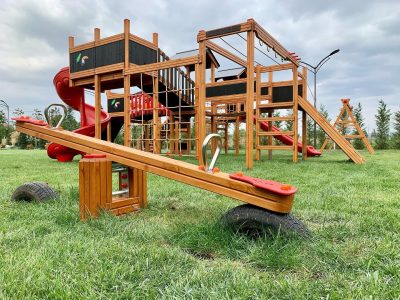 Wooden seesaw — Elysee